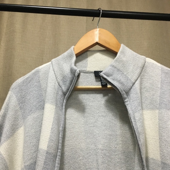 Plaid Poncho Cape | Jones New York / S/M - Picture 2 of 6